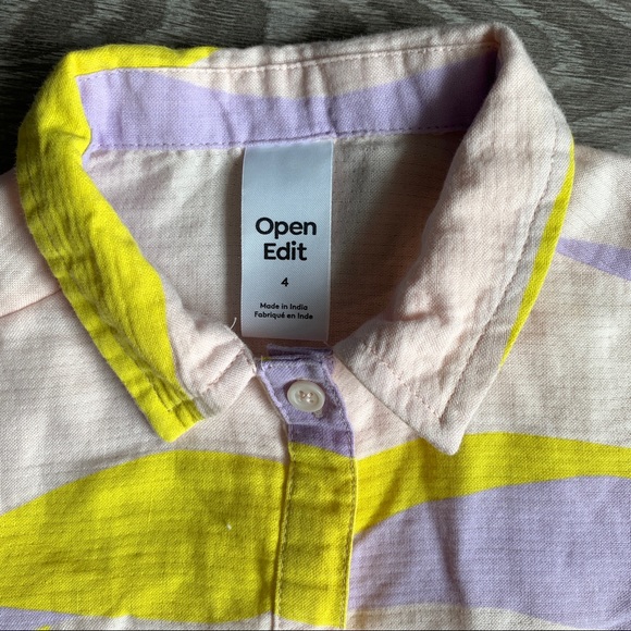 Nordstrom Open Edit Purple Pink Dress NWT - Picture 3 of 6